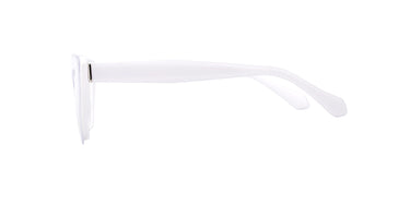 Women Vista Eyeglasses: Kim - Grey - SpaceSMART Eye Clinic (Side View)